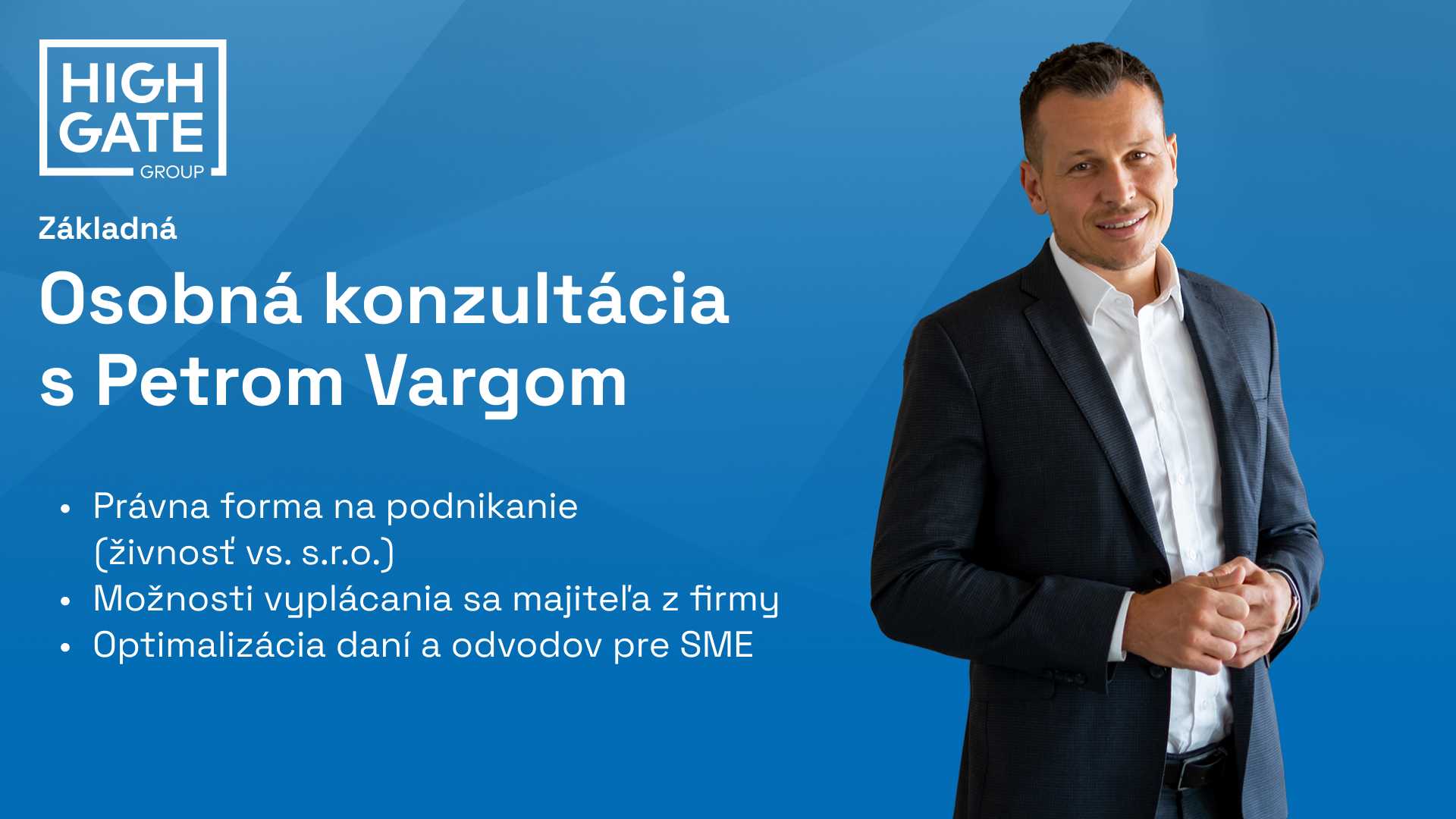 Základná konzultácia s Petrom Vargom